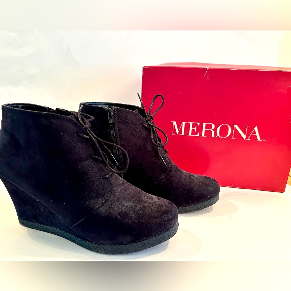 Wedge booties - Picture 2 of 12